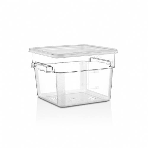 для хранения, квадратный, прозрачный