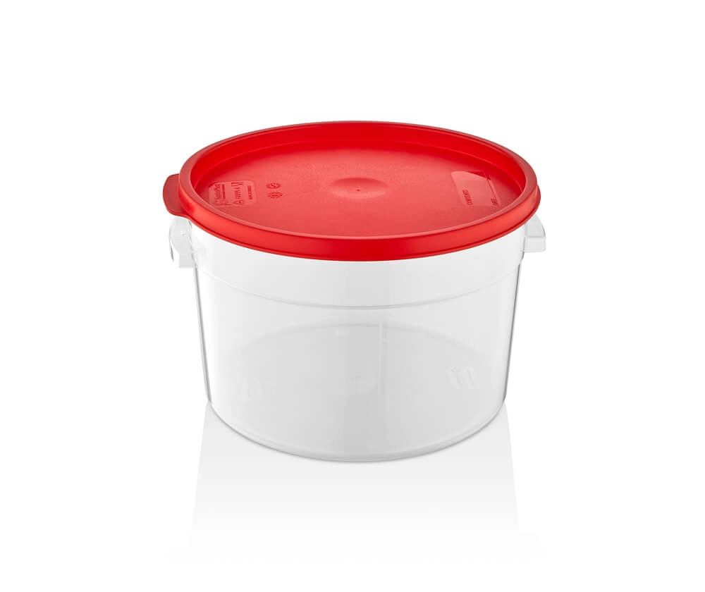 для хранения, круглый, прозрачный