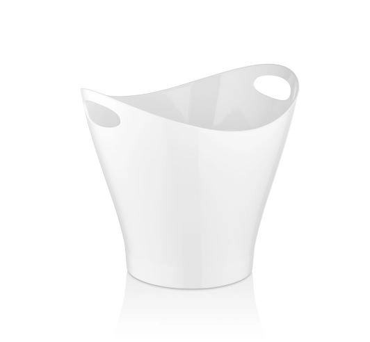 Белое ведро для льда PC 6 л